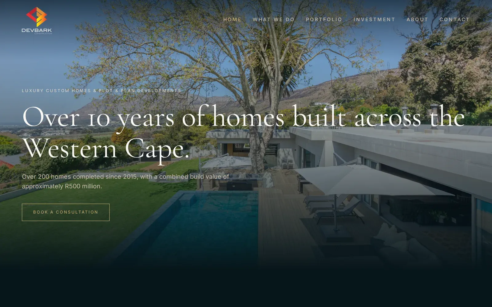 Devbark Construction — Luxury home builder